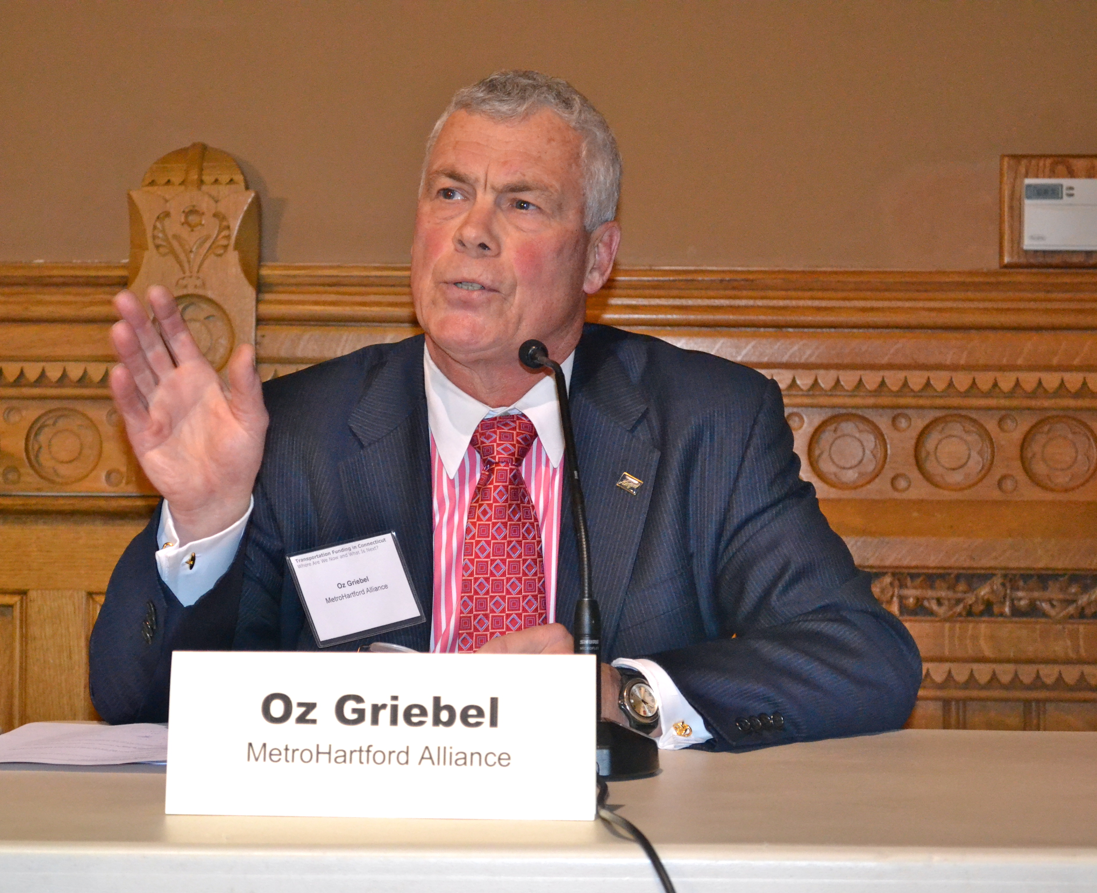 Oz Griebel of the MetroHartford Alliance