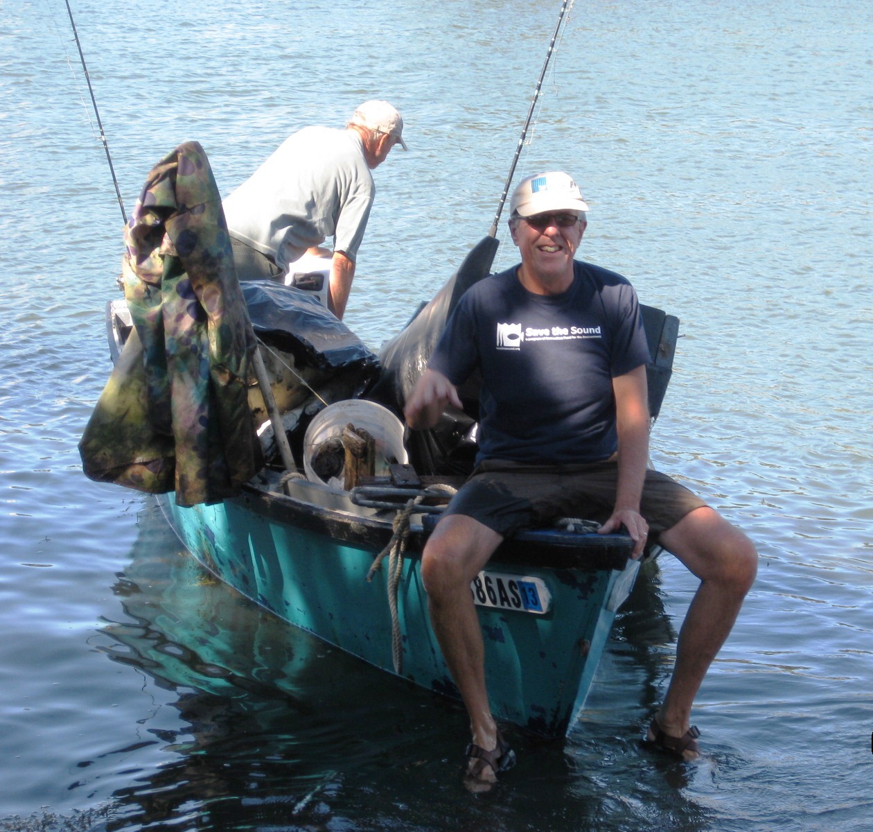 Farm River Cleanup in Branford
