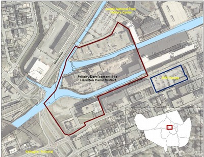 Hamilton Canal District TOD Priority Development Site (Credit: City of Lowell)