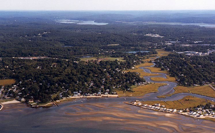 The mouth of the Oyster River (credit Bob Lorenz)