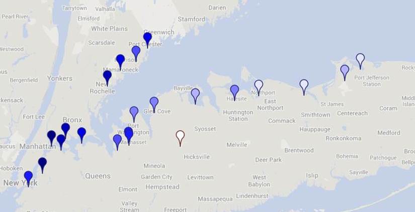 Click on the image to view an interactive map of sewage  treatment plant upgrades 