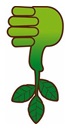 one-green-thumb-down