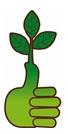 one-green-thumb-up