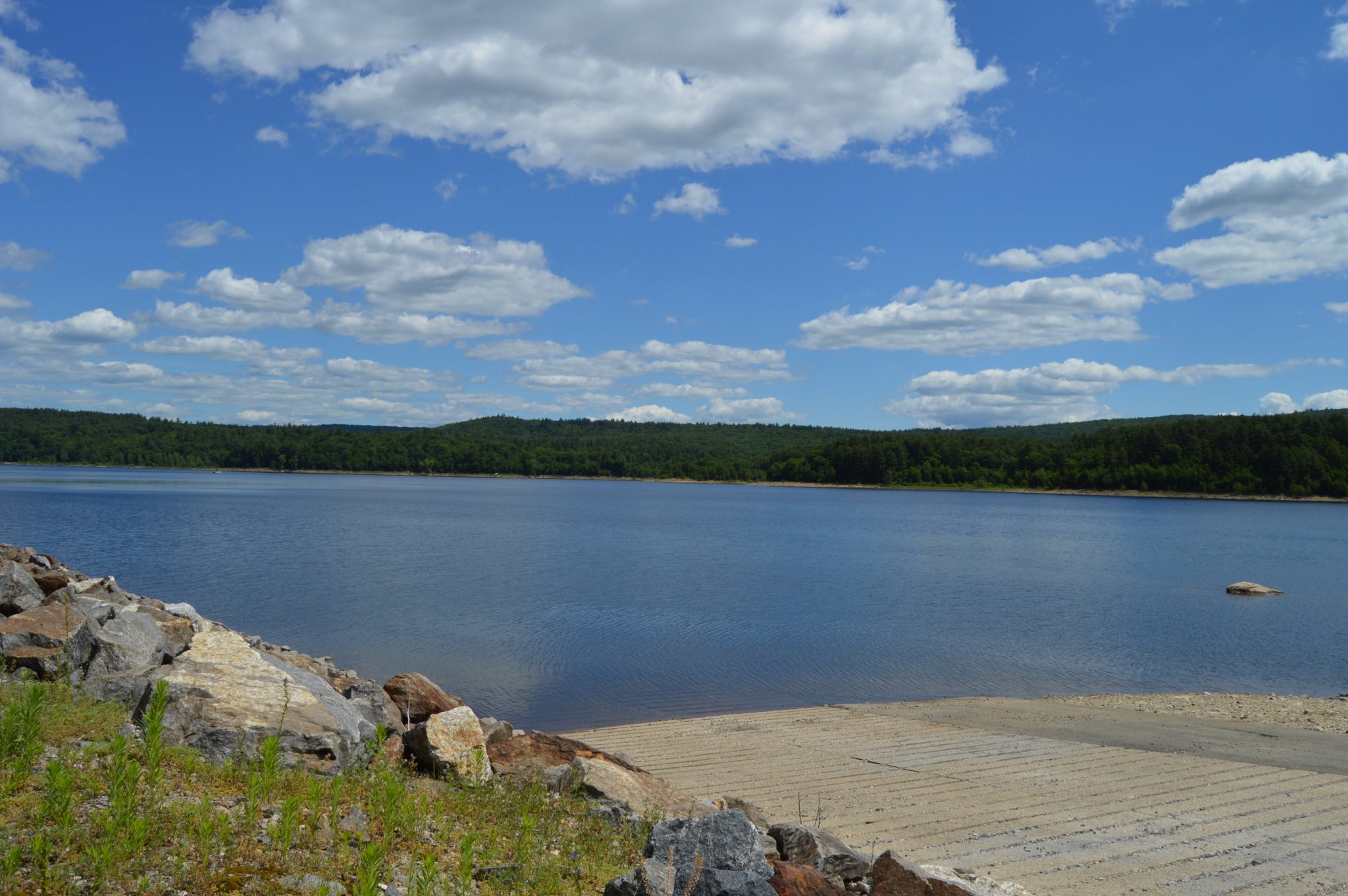 Colebrook Reservoir boat launch 2 6.29.22 (Kathy) Save the Sound